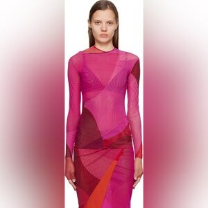 Paula Canovas Del Vas Reversible Mesh Top